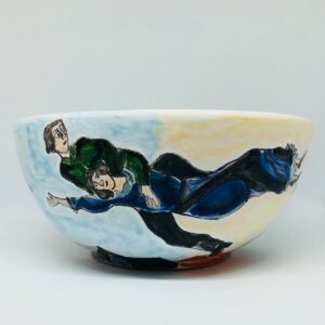 Lather Bowl Nèmesis "Above The City" M.Chagall