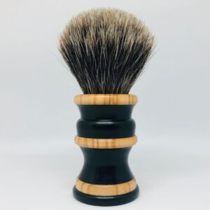 Brush PantaRei Pure Wood "James" Black Ebony - Olive Wood